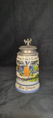 Kollektion Bierkrug Mit Zinndeckel 0.5l