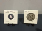Silver Franklin half dollar + 1 gram valcambi silver. 90% silver coin Fast ship