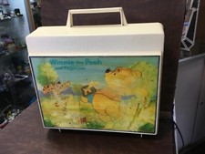 Vintage Sears Winnie The Pooh Record player 1970's
