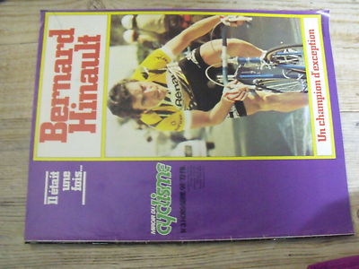 BERNARD HINAULT MIROIR DU CYCLISME no 248 DE AVRIL 1978 EUR 10,00 - FR