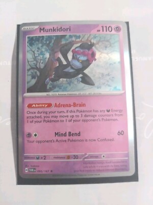 ◆ miinori Munkidori 95 / 167 Pokemon S&V Twilight Masquerade 2024 Holo