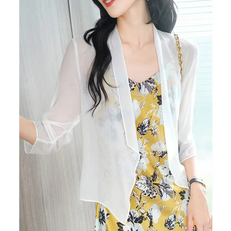 Cardigan with hotsell blouse