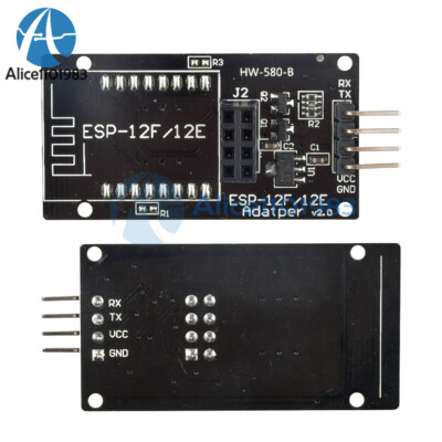 ESP8266 ESP-12F/12E Serial Wi-Fi Wireless Adapter Module 5V For Arduino ESP-01