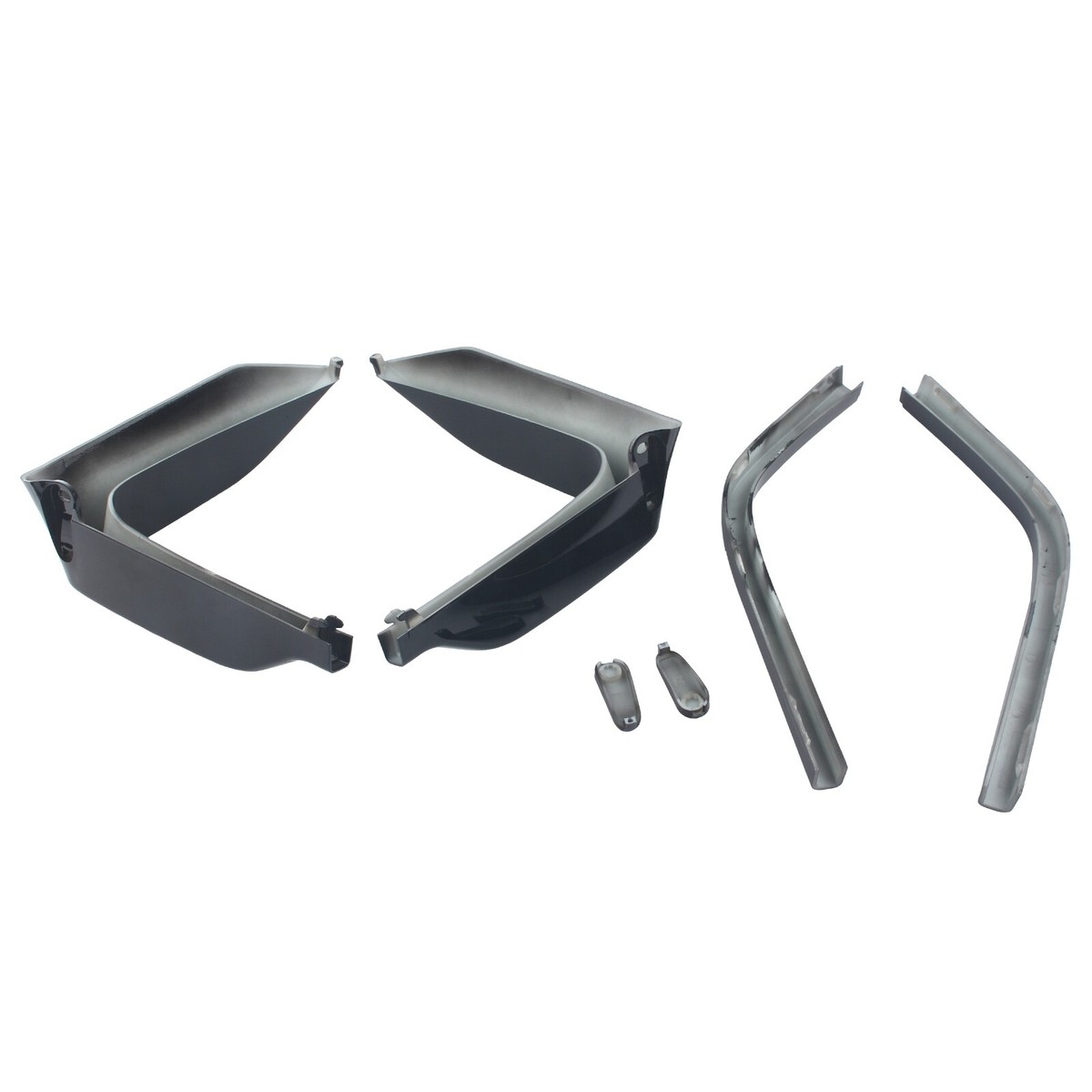 Kit Moulures Chromées Latérales Pour Honda Goldwing 1500 GL1500 - 2 Pièces - Neuf - Facile à Monter