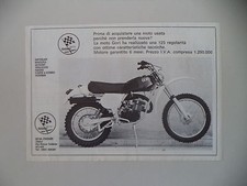 advertising Pubblicità 1978 MOTO GORI 125 REGOLARITA'