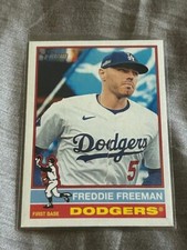 52519 2025 Topps Heritage Freddie Freeman Los Angeles Dodgers