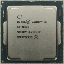8Th Gen Intel Core i3-8300 LGA 1151 CPU Processor 3.7 GHz Quad-Core Quad-Thread
