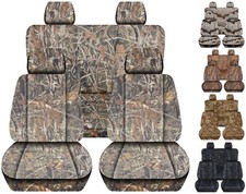Front And Rear Seat Covers Fits 2014-2018 Chevy Silverado Truck