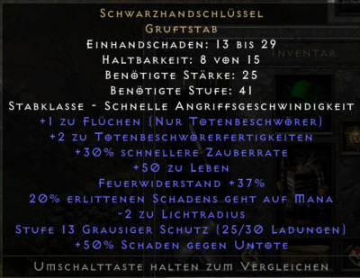 Diablo 2 Resurrected D2R PC SC Softcore Schwarzhandschlüssel