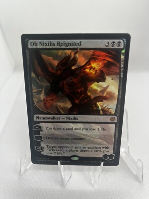 Ob Nixilis Reignited Duel Decks: Nissa vs. Ob Nixilis MTG NM Foil