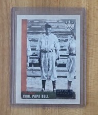 2022 Diamond Kings Cool Papa Bell SP Blue Artists Proof Base Card