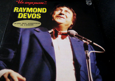 RAYMOND DEVOS - ''Un Ange Passe'' LP VINYL / PHILIPS RECORDS - 6313 376 / 1982