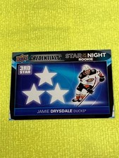 Jaime Drysdale RC 2021-22 UD Credentials #3SR-1 3RD STAR OF THE NIGHT ROOKIE