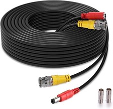 BNC Cable 150ft All-in-One Siamese BNC Video and Power Security Camera Wire Cabl