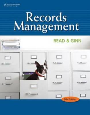 Records Management (Advanced Office Systems & Procedures) - Paperback - GOOD