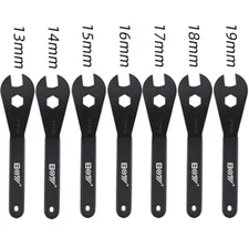 7PCS Head Open End Axle Hub Cone Wrench Durable Spanner Bicycle Repair Tool