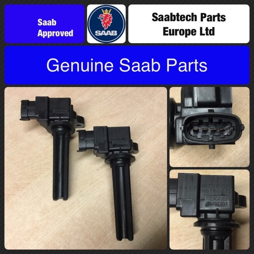 2 X GENUINE SAAB 9-3 03-12 DIRECT IGNITION COIL B207 - BRAND NEW 12787707 - Picture 4 of 7