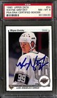 Wayne Gretzky 1990 Upper Deck #54 Signed Card NM-MT 8 PSA/D