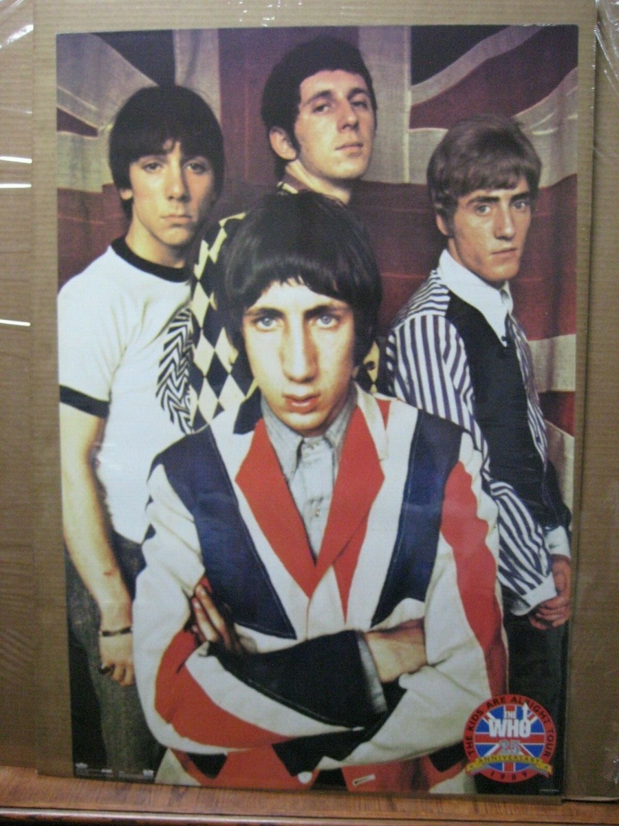 Vintage The WHO Kids are alright tour 25th Anniversary classic