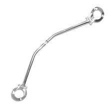 ALU Domstrebe für BMW E46 3er 316i 318i 320i nur 4 Zylinder poliert verstellbar