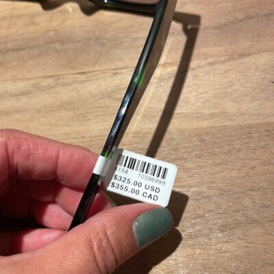 Anthropologie x Transparent Sunglasses Marnie Green Tie Dye 