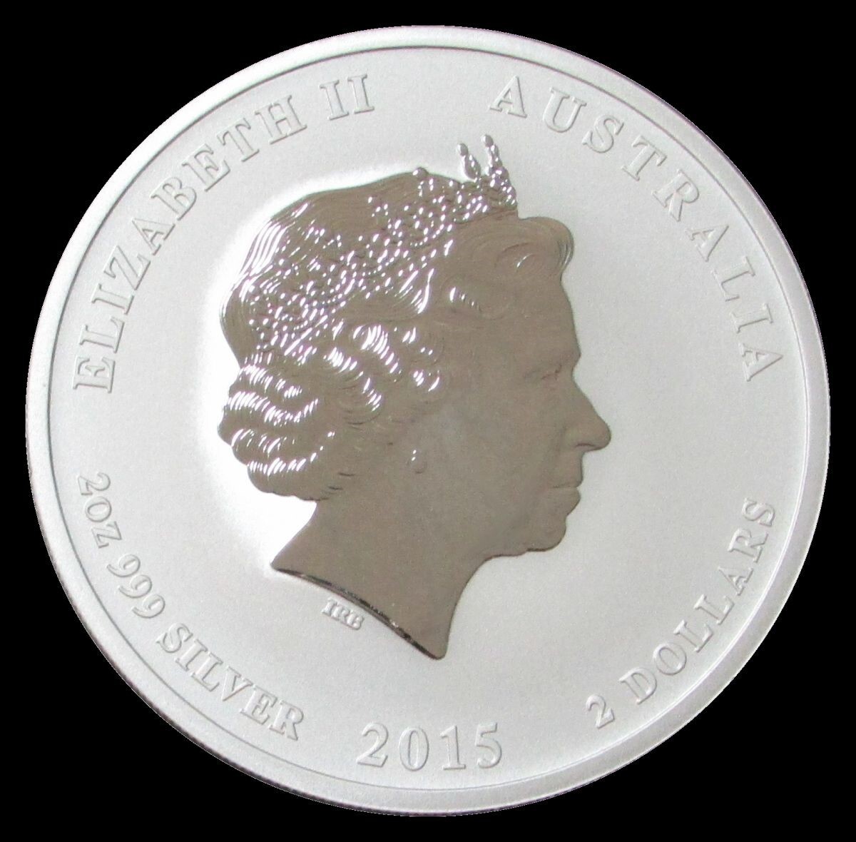 ニウエ　2015年　銀貨　$2　@2-17 2015 $2 Money Frog - Pure Silver Coin