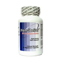 Hem-relief For Hemorrhoids (clinical Strength - 90 Capsules) Free Shipping Hem-relief For Hemorrhoids (clinical Strength - 90 Capsules) Free Shipping