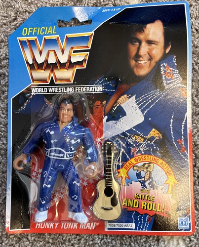 WWF HASBRO HONKY TONK MAN 1991 SERIES 2 WRESTLING ...
