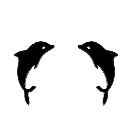 Tiny Ohrringe Mini-Stecker Skorpion Katze Tulpe Ballerina Ballett Delfin Krake - Bild 17 von 27