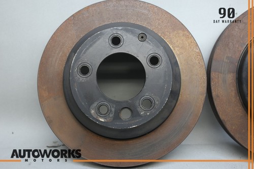 03-10 Porsche Cayenne S 955 Rear Left & Right Side Brake Disk Set Of 2 OEM - Picture 5 of 14