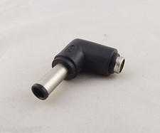 DC 5.5x2.1mm Female To 6.0x4.4mm Male w/ Pin Right Angle Power Adapter Connector