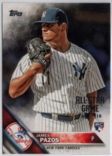 2016 Topps All-Star Game James Pazos Rookie Card