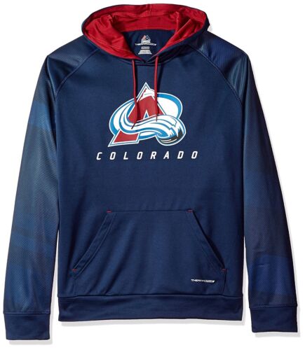 NHL Sweater Colorado Avalanche Hoody Hooded Pullover Jumper Hooded Penalty - Picture 1 of 5