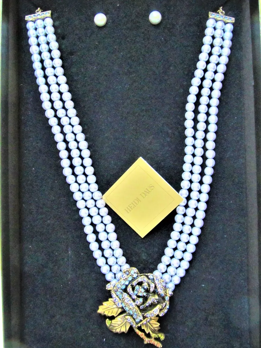 Heidi daus rose elegance necklace clearance