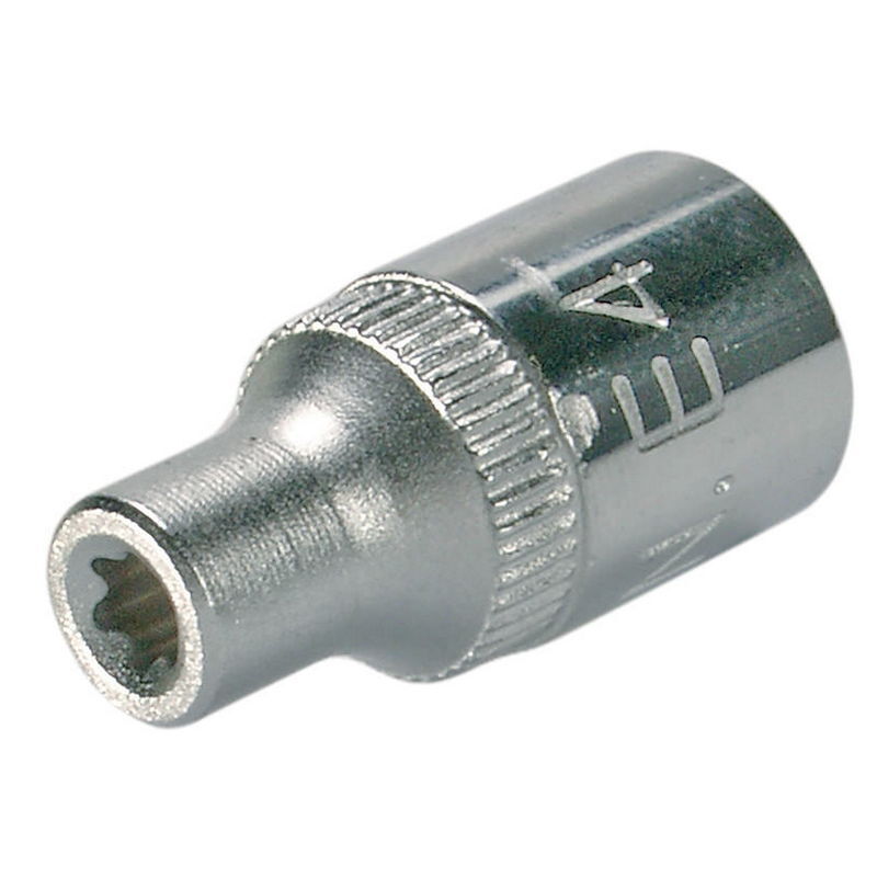 bussola torx attacco 1/4 chrom vanadium e4 lunghezza 25 - codice bgs6404 BGS off