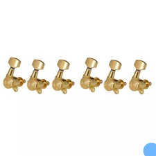 Chrome Guitar Locking Tuners Tuning Pegs Machine Heads 6R In Line for ST TL