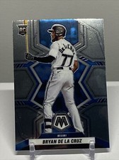 2022 Mosaic Baseball Base Rookies #230 Bryan De La Cruz - Miami Marlins
