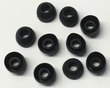 10 Rubber Replacement Tips Earbud Plugs for Audio Technica ATH-CK200BT Earphone