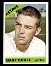 1966 Topps Baseball #548 Gary Kroll SP Card - EXMT          #3035