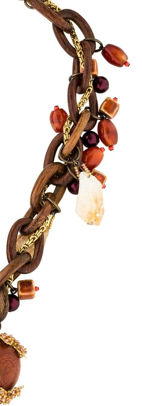 ERICKSON BEAMON Quartz & Agate Statement Necklace… - image 5