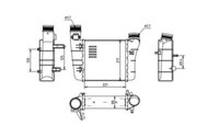 LadeluftküHler FüR Audi A4 Avant Cabriolet Seat Exeo ST