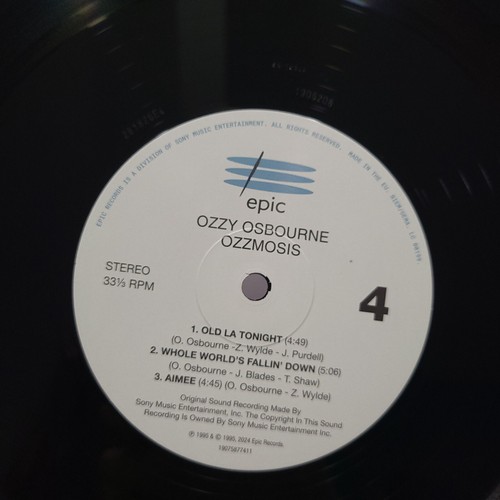 OZZY OSBOURNE Ozzmosis 2 LP 1995 2025 New Vinyl SYOTOS Box Set Exclusive Poster - Picture 20 of 21