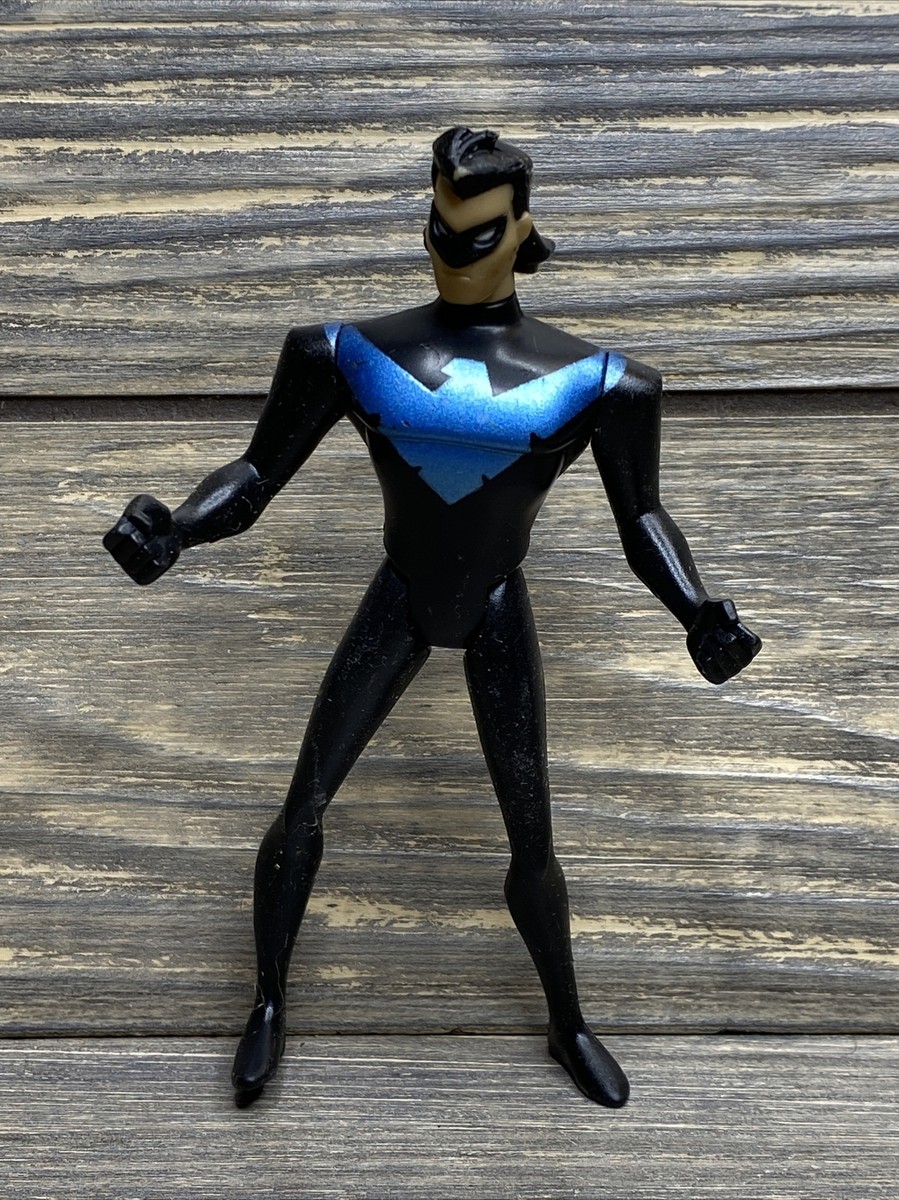 DC Comics Adventures of Nightwing Batman Plastic Figure Black Blue
