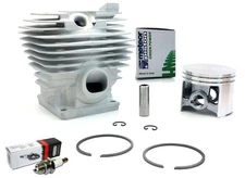 Meteor Nikasil cylinder piston kit for Stihl MS461 52mm Italy 1128 020 1250