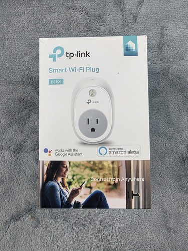 TP-Link HS100 Wi-Fi Smart Plug Kit - Twin Pack Open Box
