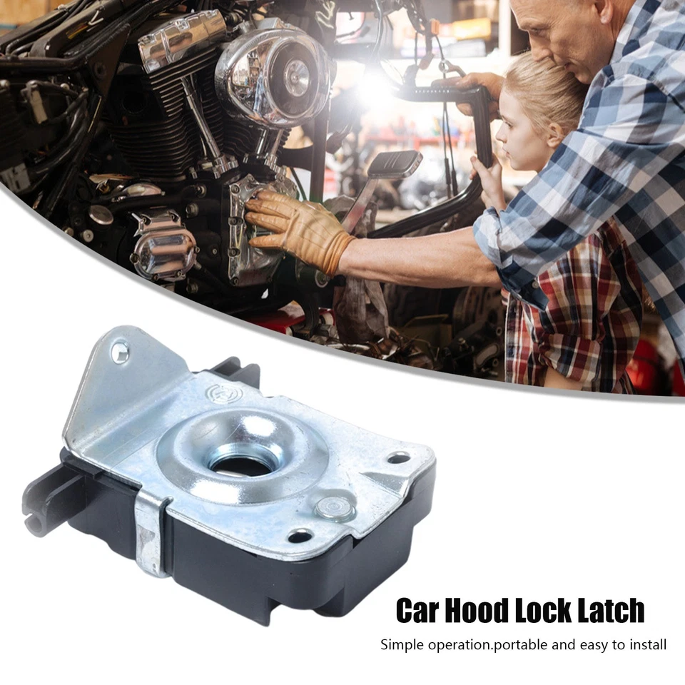 Bonnet Lock Mechanism Hood Catch Latch For 3 E46 5 E39 E53 Z8 51238203859 - Image 2 of 4