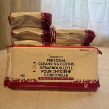 Cardinal Health Personal Cleansing Cloths Fragrance Free 2AWU-42 42 count Lot 10