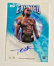 2025 TOPPS EXALTED WWE TRICK WILLIAMS ON-CARD AUTO AQUA SP #/99 WHOOP THAT