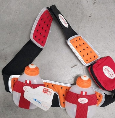 Fuel Belt Helium Bottle Hydration Belt SIZE XL (36-38) w/ Race