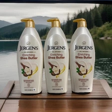 Jergens Oil-Infused Enriching Shea Butter 3 Pack (16.8 FL Oz Per Bottle)